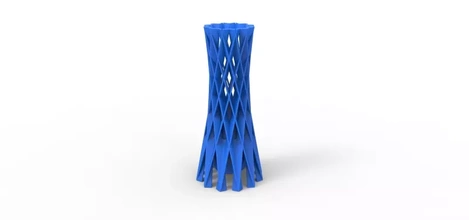 vase 3d printing model - threeding design house decor 3d print model - Mito3D