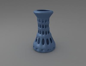 vase 5 home office & garden 3D printing model, file, printable design, 3d print, vase,pot,decoration,room 3d print model - Mito3D