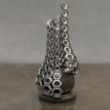 Vase Muster Bruch Kunst Dekor Skulptur 3d print model - Mito3D