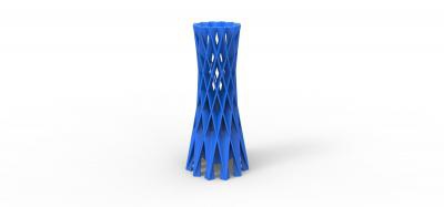 vase bureau à la maison et le jardin 3D modèle d'impression, l'impression fichier, imprimable modèle, en de conception, d'impression 3d, vase, maison, design, décor 3d print model - Mito3D
