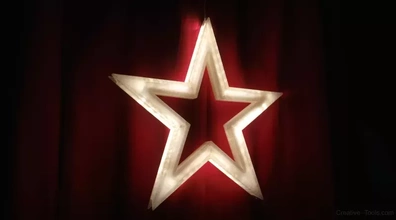 vega - led-lit christmas star 3d printing model threeding decoration light lamp led xmas lighting strip nobel prize illumination isamu akasaki hiroshi amano shuji nakamura diod light-emitting led-list rgb-led source physics 3d print model - Mito3D