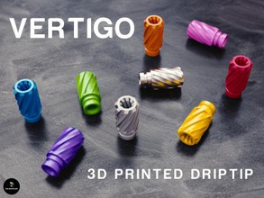 vertigo le altre cose La stampa 3D, modello, file di 3D stampabile la progettazione, 3d, driptip, ecig, vape, vapegears, vapelife, vapeon, vaping 3d print model - Mito3D