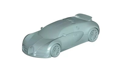 veyron 3d model printing - threeding 3d print model - Mito3D