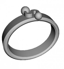 la victoria del anillo art 3D modelo de impresión, impresión en archivo, imprimibles 3D, diseño 3d, 戒指 3d print model - Mito3D