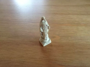 Virgen María escultura 3d impresión modelo trío Arte 3d print model - Mito3D