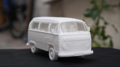volkswagen kombi 2003 toys games & hobby 3D printing model, file, printable design, 3d print, volkswagen, kombi, 2003, vechicle, miniature, snap-fit-design, assembly 3d print model - Mito3D