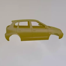 Volkswagen polo mk4 3d impresión modelo trío vehículo 3d print model - Mito3D