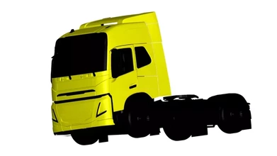 Volvo caminhão 3d impressão modelo trio 3d print model - Mito3D