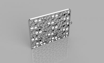 voronoi küpe v2 moda 3D baskı modeli, dosya, yazdırılabilir model, tasarım, 3d baskı, Voronoi Küpe 3d print model - Mito3D