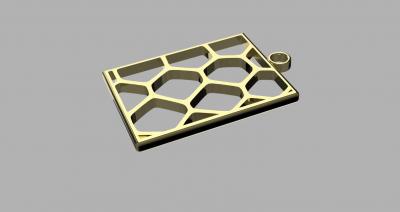 de voronoi pendientes la moda 3D modelo impresión, impresión en archivo, imprimibles 3D, diseño 3d, Voronoi Pendientes 3d print model - Mito3D