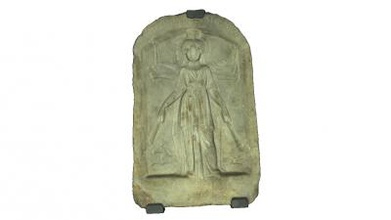 votive relief hecate antiques & historical 3D printing model, file, printable design, 3d print, votive, plaque, art, history, varna, museum, thracian, ,hecate Hecate 3d print model - Mito3D