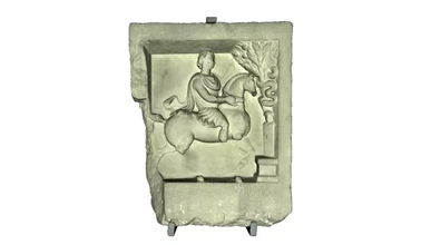 votive relief thracian horseman 3d printing model - threeding 3d print model - Mito3D