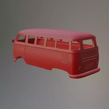 vw t1 bus 3d printing model - threeding vehicle 3d print model - Mito3D