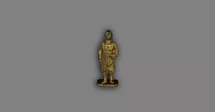 warrior figurine 3d printing model - threeding art toy game design 3d print model - Mito3D