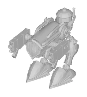 regando robot 3d impresión modelo 3d print model - Mito3D