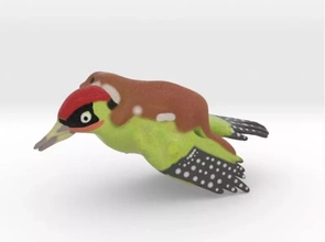 donnola raccoglitore 3d stampa modello treding animali divertente meme 3d print model - Mito3D