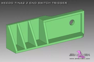weedo tina2 trigger 3d printing model - threeding 3d print model - Mito3D