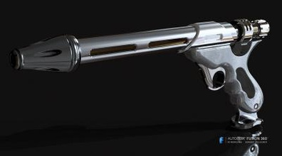 westar-34 blaster pistol toys games & hobby 3D printing model, file, printable design, 3d print, WESTAR-34 ,props,blaster,Jango Fett 3d print model - Mito3D