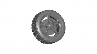 wheel 3d stl motors & transport 3D printing model, file, printable design, print, WHEEL STL 3d print model - Mito3D