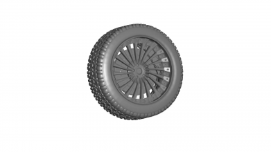 wheel 3d stl motors & transport 3D printing model, file, printable design, print, WHEEL 3d print model - Mito3D