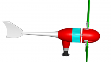 rüzgar türbin 3d print model - Mito3D