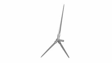 Wind Turbine elektronisch Technologie 3d print model - Mito3D