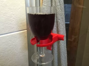 bagno vino 3d stampa modello treding doccia bicchiere coccole rilassamento 3d print model - Mito3D