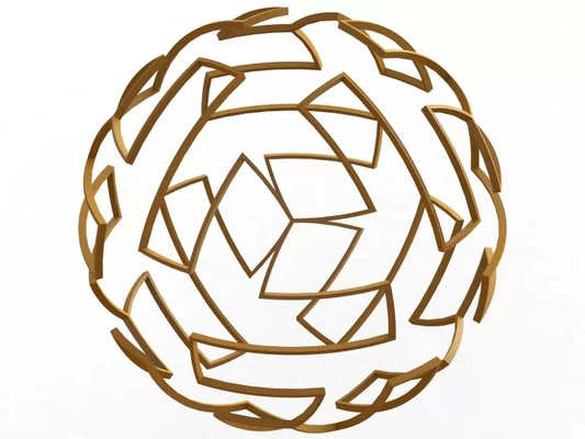 wireframe shape geometric telstar ball 3d printing model - threeding tags globe form architecture shaped structure pattern print shapes geometrical art design 3d print model - Mito3D