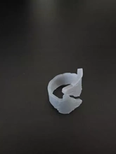 lobo cabeza anillo 3d impresión modelo trío joyería joya Lobos 3d print model - Mito3D