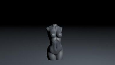 a mulher natureza 3D modelo de impressão, impressão arquivo design, 3d, Mulher 3d print model - Mito3D