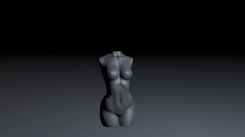donna 3d stampa modello treding 3D print model - Mito3D