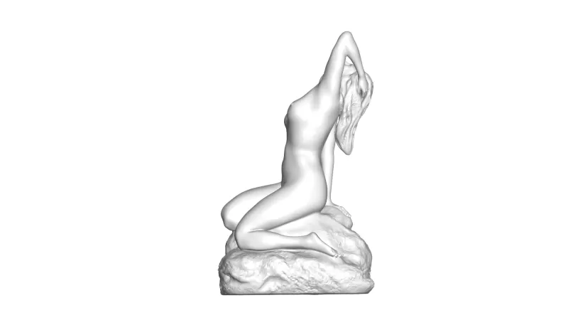 donna scultura 3d stampa modello treding 3D print model - Mito3D