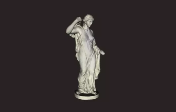 femme sculpture 3d impression modèle trio art conception 3d print model - Mito3D