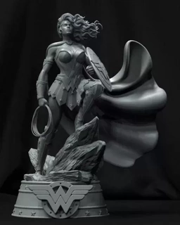 merak etmek Kadın 3d basılı baskı model Sanat detay hayran karakter süper kahraman 3dprint şekil prenses koleksiyon DC Çizgi Romanları mucize kadın adalet gücü Amazon ikonik Galgadot zarafet 3d print model - Mito3D