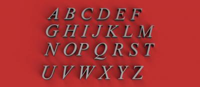 schreiben-Schrift 3d-Buchstaben in Großbuchstaben stl-Datei andere Dinge 3D-Druck-Modell, 3D-Druck-Datei, 3D-druckbares Modell, 3D-Druck, Gestaltung, Druck 3d, alphabet, 3dletters, Briefe, 3dprint, 3dmodel, text, Schrift, Schriften, Wörter, Dateityp, Sprache, Dekorationen, gadget, Schriftzug, 3dlettering, anmelden, hobby, selbstgemacht, fusion360, schreiben 3d print model - Mito3D