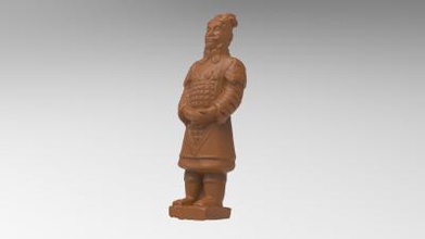 xian soldier -1 antiques & historical 3D printing model, file, printable design, 3d print, xian, china, 3d print model - Mito3D