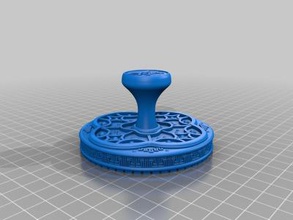 year snake stamp art 3D printing model, file, printable design, 3d print, china, chinese, chinese_new_year, happy_new_year, snake, stamp, zheng3 3d print model - Mito3D