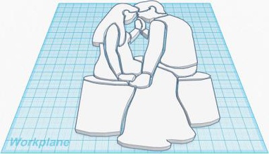 young couple 1 engagement other things 3D printing model, file, printable design, 3d print, Young Couple #1 (Engagement) 3d print model - Mito3D
