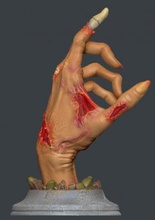 zombie hand toys games & hobby 3D printing model, file, printable design, 3d print, Zombie, hand, dead, undead, monster, zombi 3d print model - Mito3D