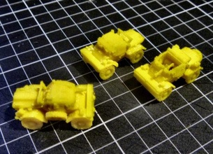 1 100 daimler erkunden Wagen mk1 3 Dingo autoproletta Leitung wargaming3d Miniatur Wargaming 3d print model - Mito3D