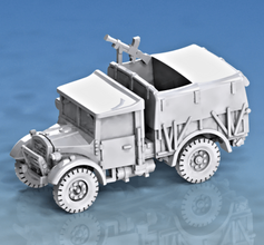 1-100 fordson wot2 15cwt 4x2 cabina cerrada versiones mediados - finales wargaming3d 28mm en miniatura 3d print model - Mito3D