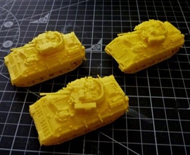 1 100 m2a1 m3a1 Bradley wargaming3d Miniatur Wargaming 3d print model - Mito3D