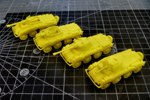 1 100 sdkfz 234 famille wargaming3d miniature wargaming 3D print model - Mito3D