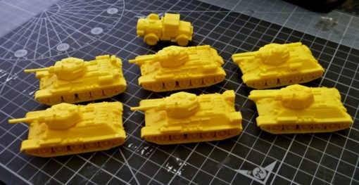 1-100 t-34-76 1942-1944 versions - wargaming3d miniature wargamming 3D print model - Mito3D