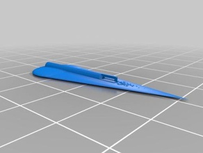 1 300 torpedo marcador - wargaming3d 28mm em miniatura escala 3d print model - Mito3D