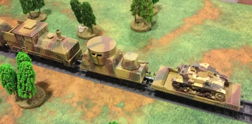 28 mm armoured train locomotive four car stls track system - wargaming3d 28mm miniature set wargaming five removable roof flat command troop transport flak gun there weapon options including single light auto cannon quad soviet model 1939 heavy generic design so fit equally german polish bolt action force also included includes long straight piece short 225 degree curve railroad crossing mates road have available free download damaged pieces mate together updated supplementary pack containing files left right y rail junctions has been uploaded separately due size file https wwwwargaming3dcom product 28mm-rail-track-system-supplementary-y-track-junctions 04 april 2020 3D print model - Mito3D