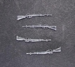 28 mm lee enfield no5 mk jungle carabine - wargaming3d miniature wargamming : 1:56 / 28mm, bolt action, british, carabine, Commonwealth, gun, lee-enfield, Pacific Theatre, rifle, studio grozny, ww2 3d print model - Mito3D