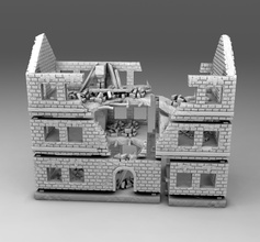 28 mm ruins bundle - wargaming3d miniature wargamming : 1:56 / 28mm, Afghanistan -3D models Kickstarter, modern, Near East, ruins, scenery, studio grozny, terrain, ww2 3d print model - Mito3D