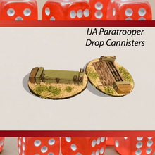 28mm ija paratrooper drop canisters - wargaming3d miniature 3d print model - Mito3D