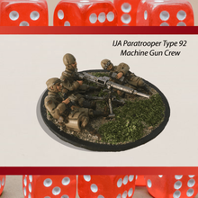 28mm ija genere 92 macchina pistola paracadutista equipaggio wargaming3d miniatura 3d print model - Mito3D